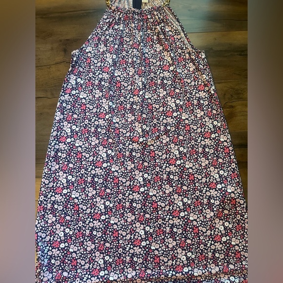 Michael Kors Floral Chain Strap Dress | Sleeveless A-Line | Size XS - Picture 6 of 7